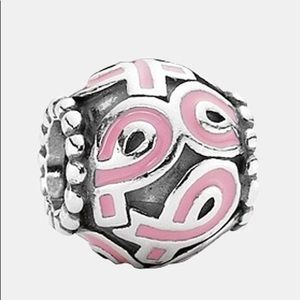 Pandora Breast Cancer Awareness Charm